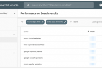 google search console untuk riset keyword gratis