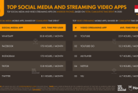 Aplikasi Media Sosial dan Video Streaming Teratas Indonesia 2021